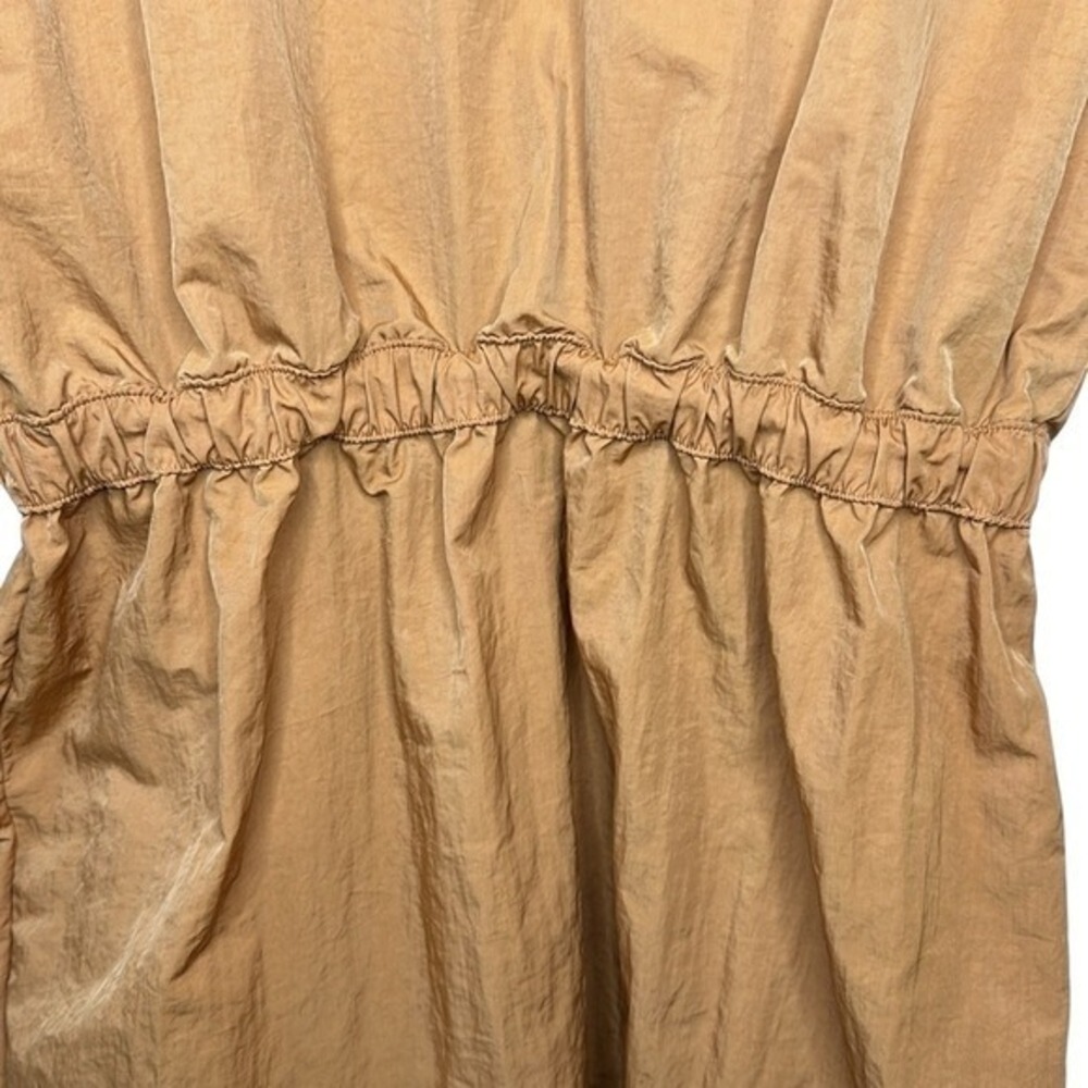 NIKE Women's Desert Ochre Sportswear Swoosh Woven Dress Size Large - Picture 6 of 16
